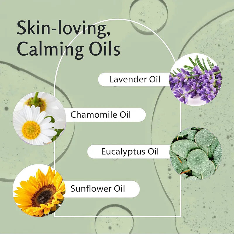 Lavender Chamomile Essential Oil Massage Oil 250ml for Relaxation & Skin Nourishment