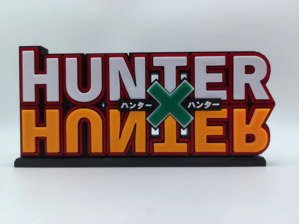 Hunter X Hunter Logo 3D Standee Action Figure Ornament - Collectible Decor
