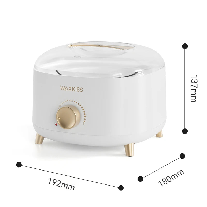 Wax Warmers Wax Heater Machine 500ML Heat-Resistant Silicone Pot for Hair Removal