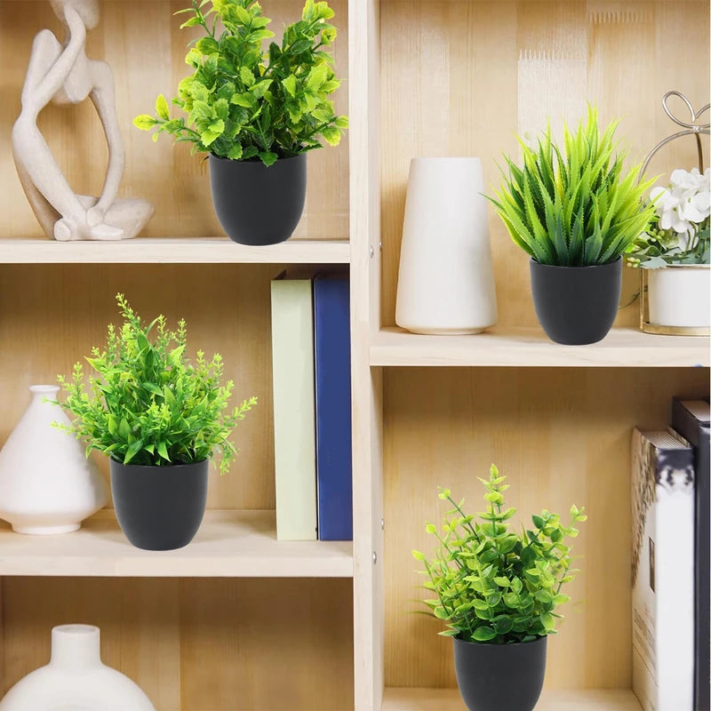 Artificial Potted Plants for Party Decorations - Happy Birthday, Wedding, Baby Shower
