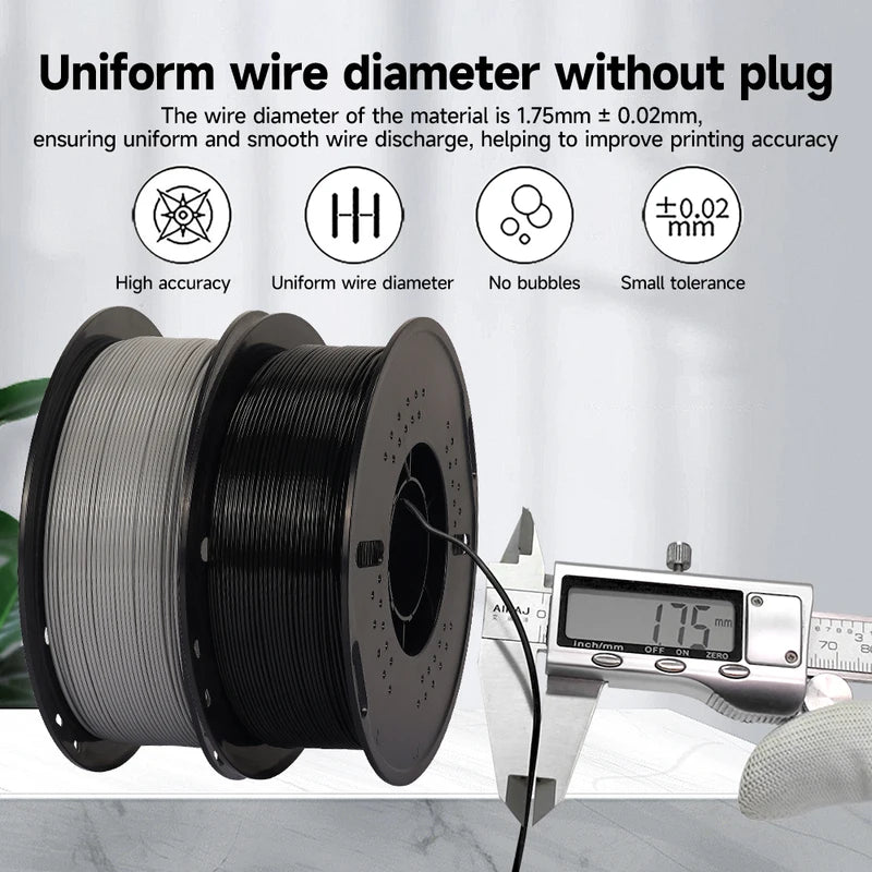 High-Speed PETG 3D Printer Filament 1.75mm 5kg/10kg Mix Colors Hyper Series