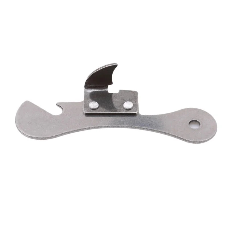 Manual Stainless Steel Can Opener - Safe Side Cut Kitchen Tool