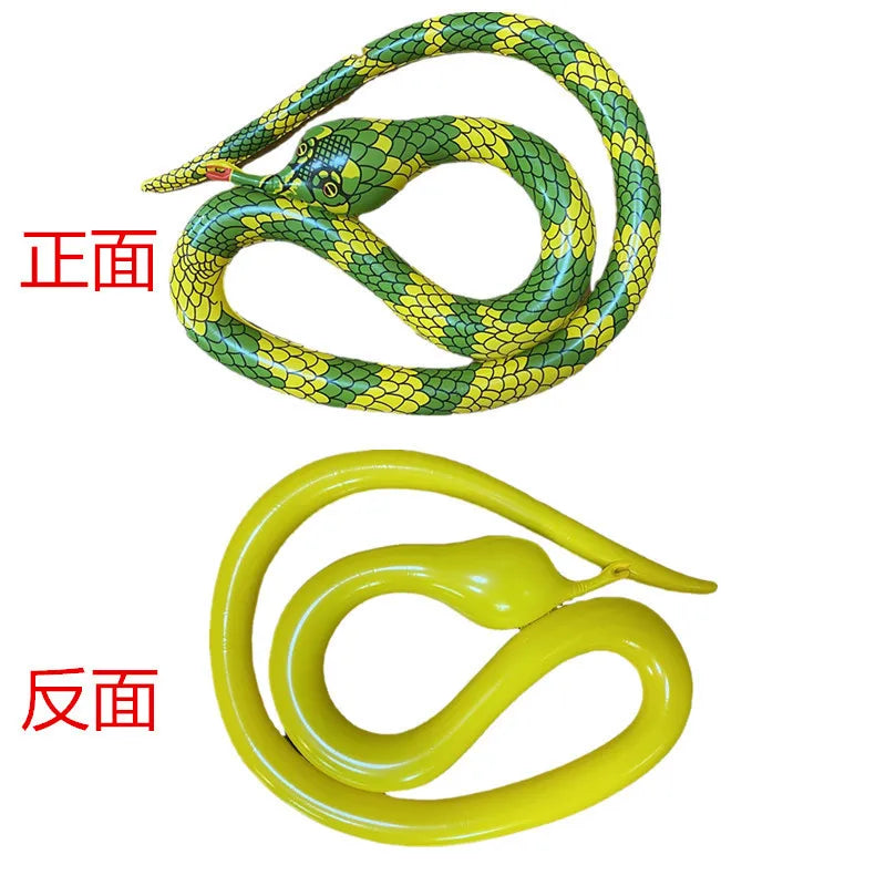 Inflatable Animal Snake Pool Toy for Outdoor Garden & Party Decoration