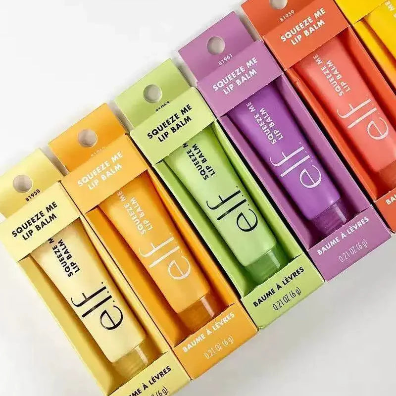 Hydrating Fruit Lip Balm Set - Natural Lip Gloss for Plump & Moisturized Lips