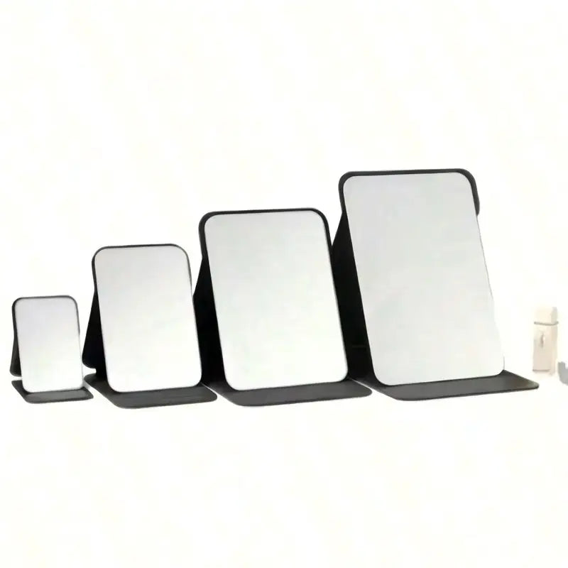 Portable Foldable Makeup Mirror - Travel-Friendly Desktop Tool for Students & Kids