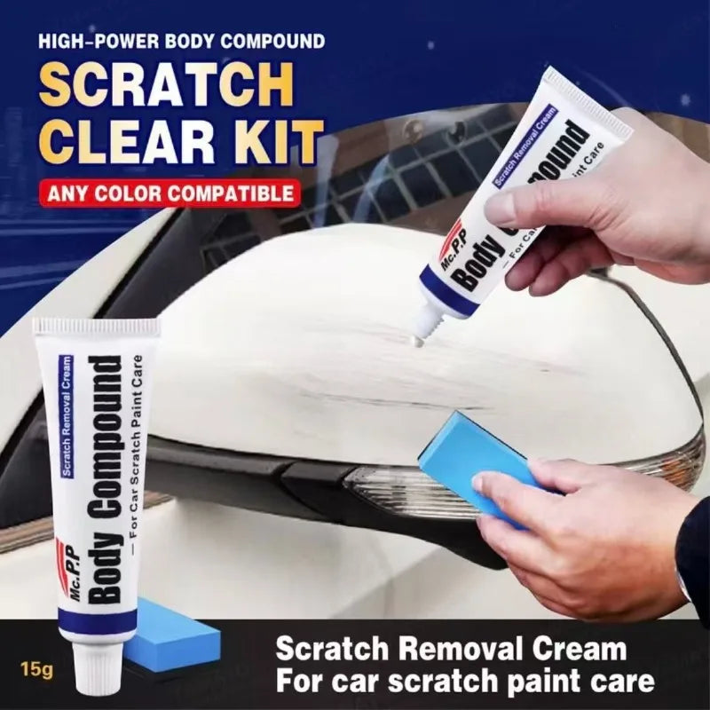 Car Scratch Remover Paint Care Kit - Auto Swirl & Scratch Repair Polishing
