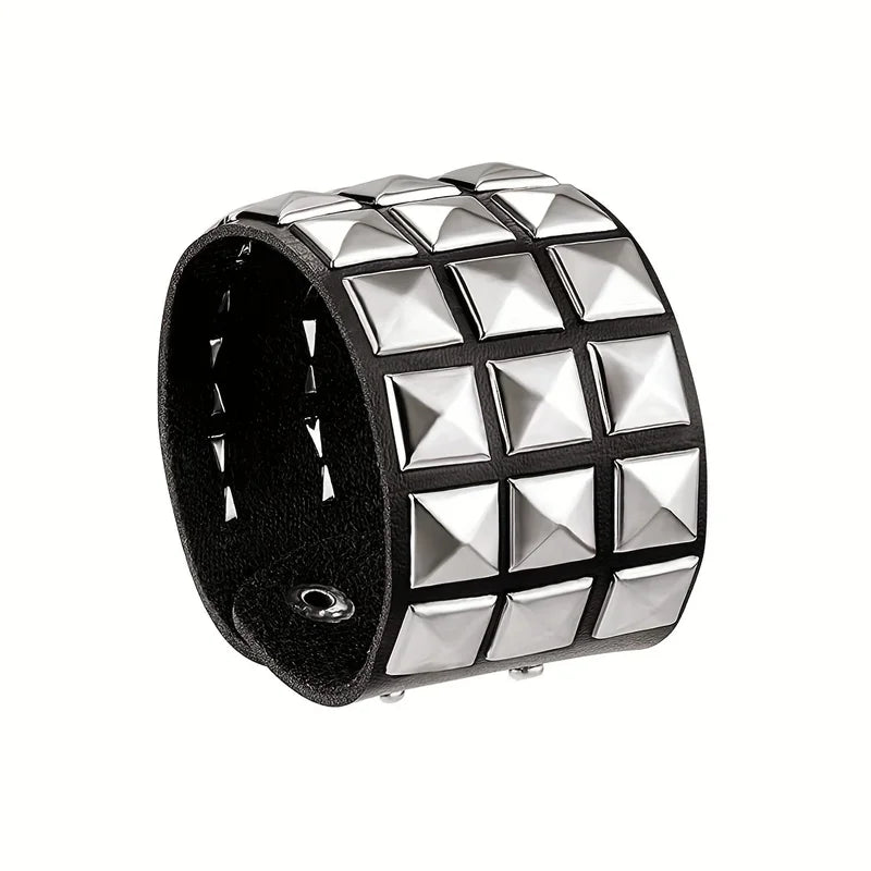 Gothic Punk Retro Multi Chain Bracelet for Halloween Cosplay & Parties