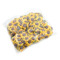 Fake Silk Sunflowers Bulk 100pcs Small Artificial Flowers for Craft Party Wedding Home Decor