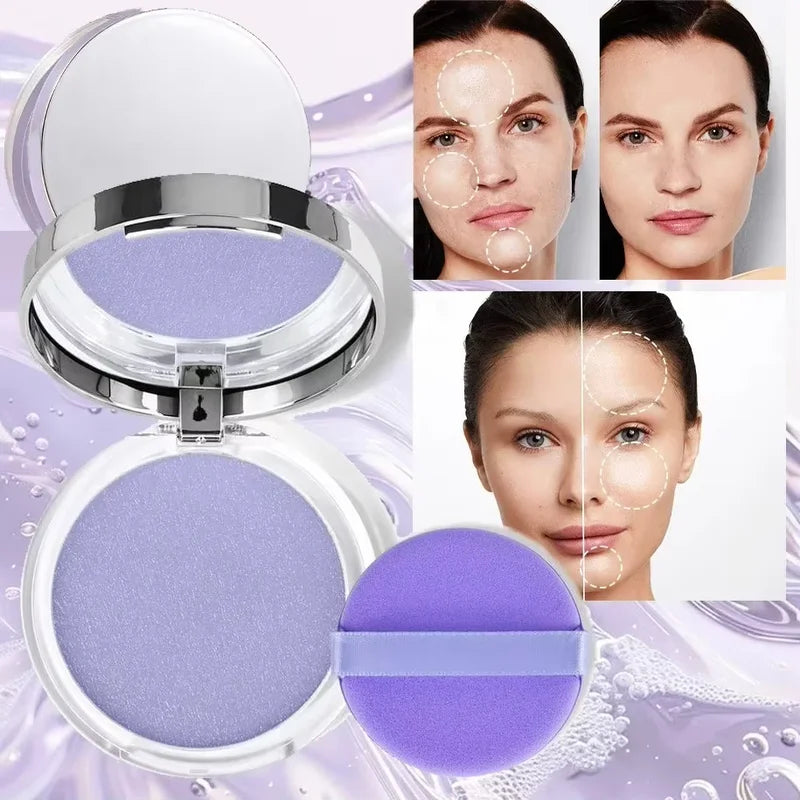 Violet Cream to Powder Face Contouring Powder - Long Lasting Oil-Control Makeup