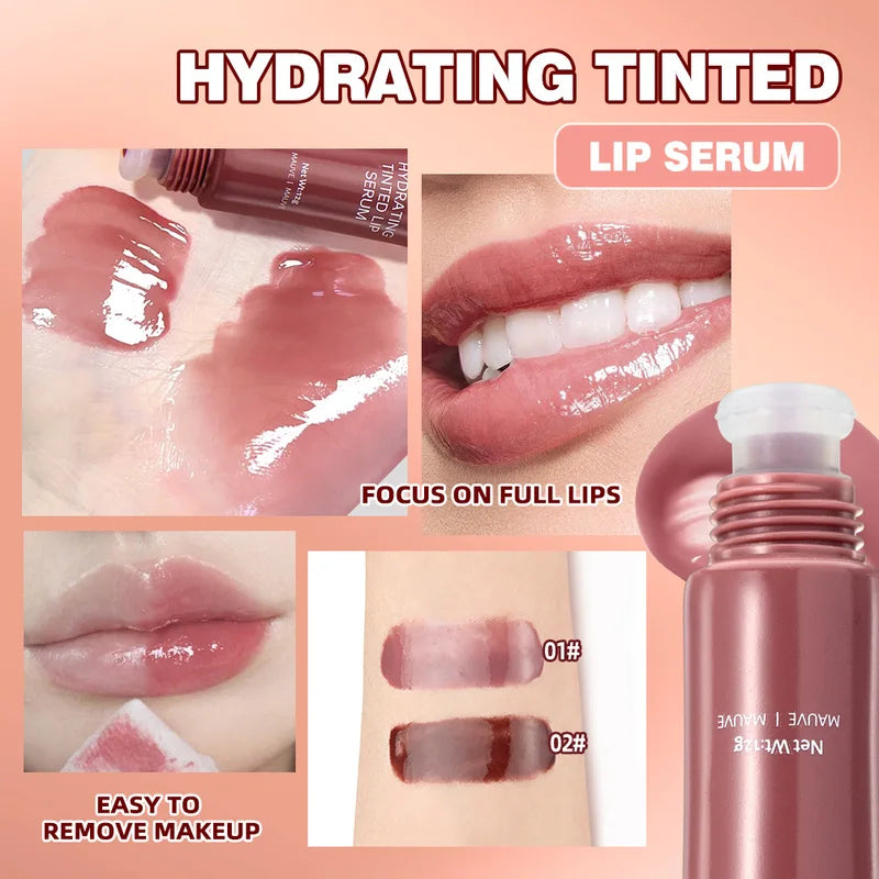 Hydrating Lip Serum with Lip Plumping Shine - Moisturizing Lip Gloss