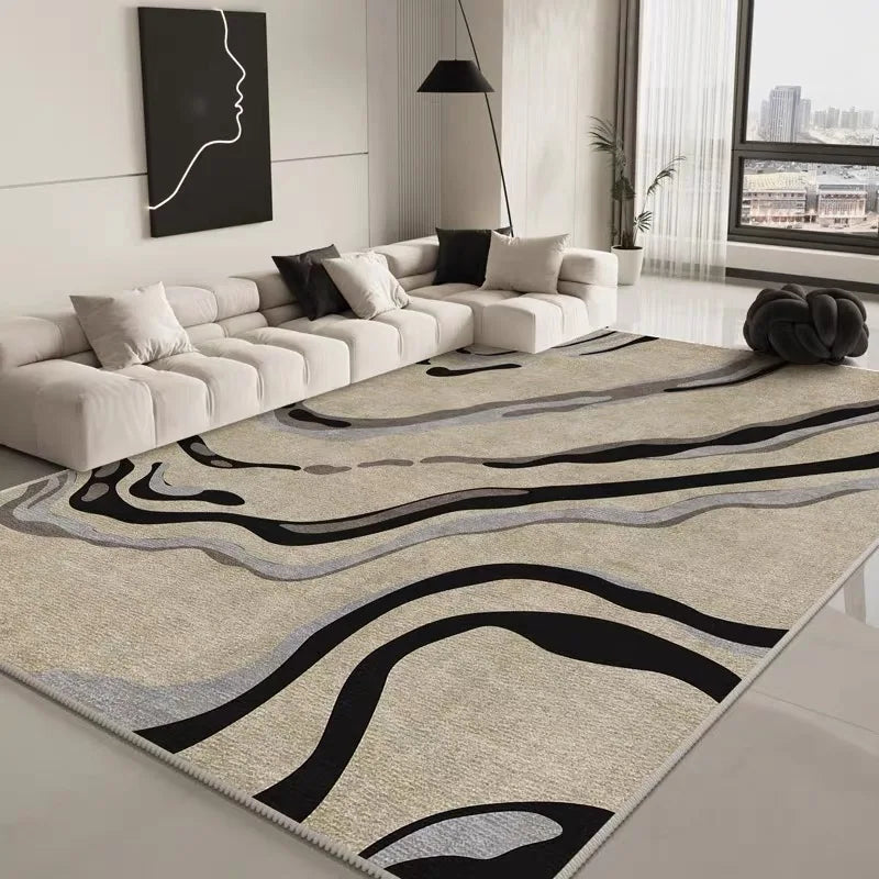 Luxury Living Room Carpet Non-Slip Floor Mat for Sofa and Bedroom Decor