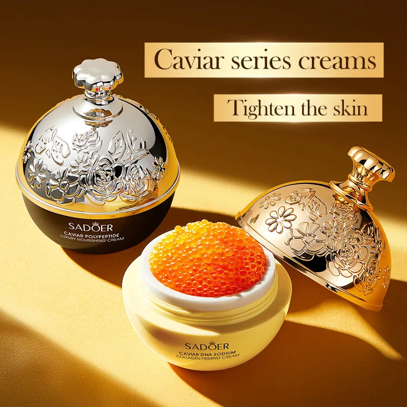 Caviar Firming Face Cream - Deep Hydrating Anti-Aging Moisturizer for Eyes