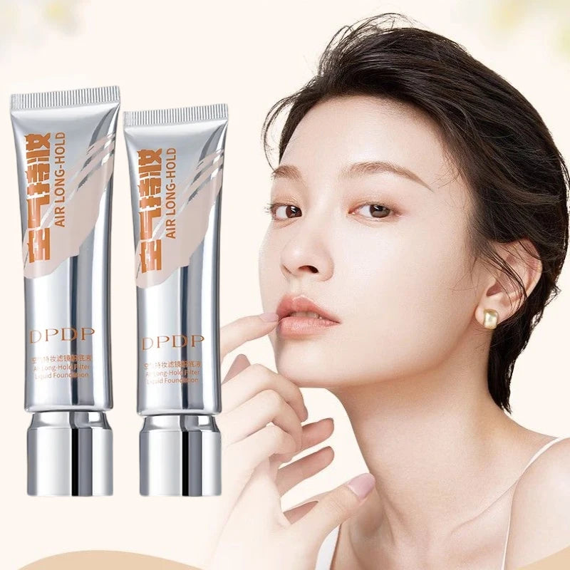 Foundation and Powder Set with Primer and Concealer for All Skin Types - Makeup Kit