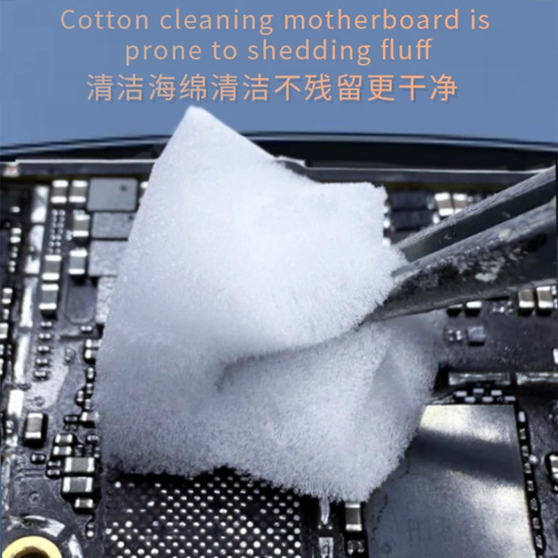 Nano Cleaning Sponge for Mobile Phone Repair Screen Camera PCB Dust Removal 500PCS
