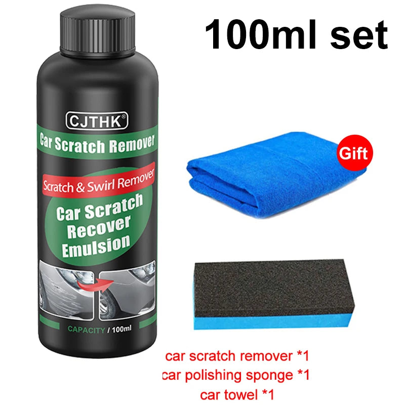 Car Scratch Remover Paint Care Kit - Auto Swirl & Scratch Repair Polishing