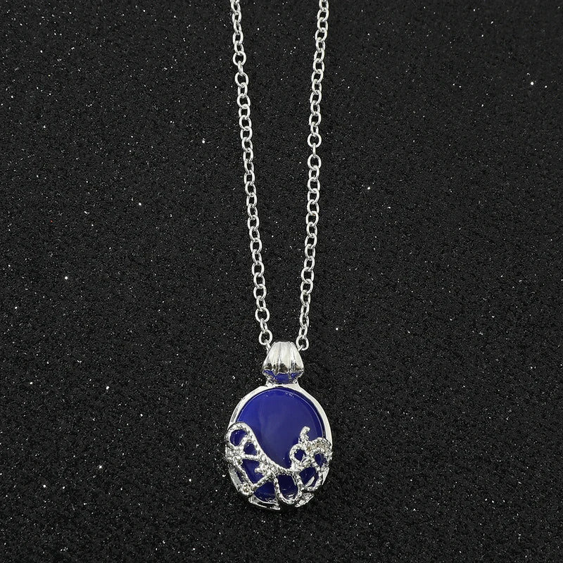 Vampire Diaries Elena Gilbert Crystal Pendant Necklace for Women