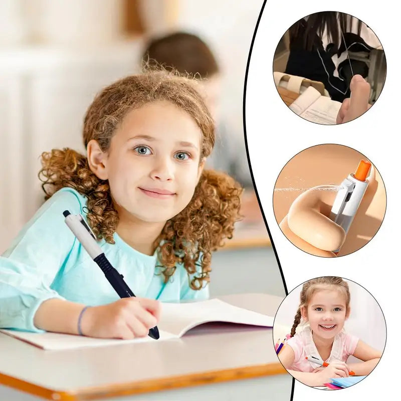 Water Spray Pen Signature Prank Toy for Kids and Students