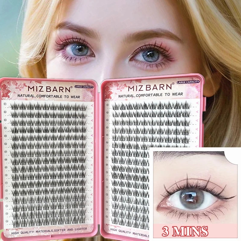 High Capacity 32 Rows Eyelash Extension Clusters for Professional & Personal Use