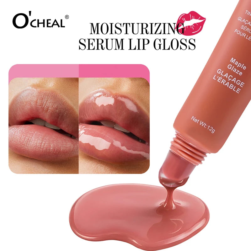 Moisturizing Lip Gloss with Durable Color Locking - Multi Color Options, Ideal Holiday Gift