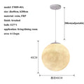 Modern Moon LED Pendant Lights for Living Room Dining Bedroom Home Decor