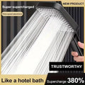 High Pressure Adjustable Shower Head 3 Modes Water Saving Bathroom Faucet Nozzle