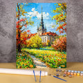 DIY Painting by Numbers Kit Wall Art for Living Room Home Decor