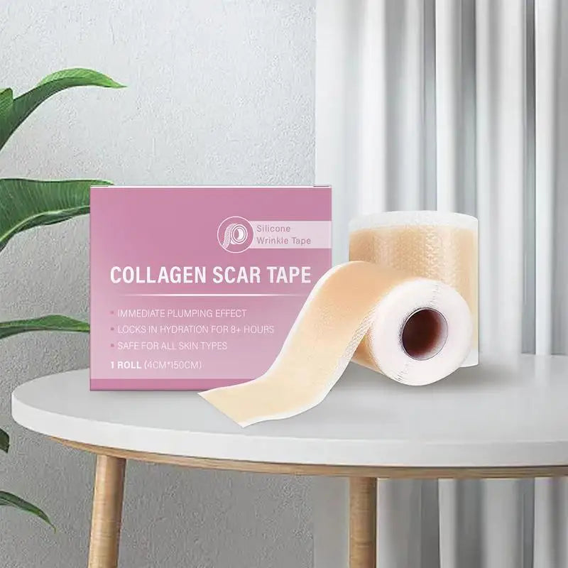 Silicone Scar Sheets 4cm x 150cm Reusable Skin Care Tape for Scar Removal