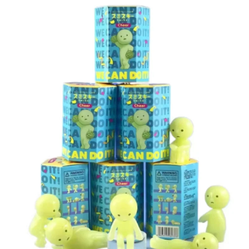 Mystery Blind Box Doll Figures Set - Noctilucent Green & Color Variants