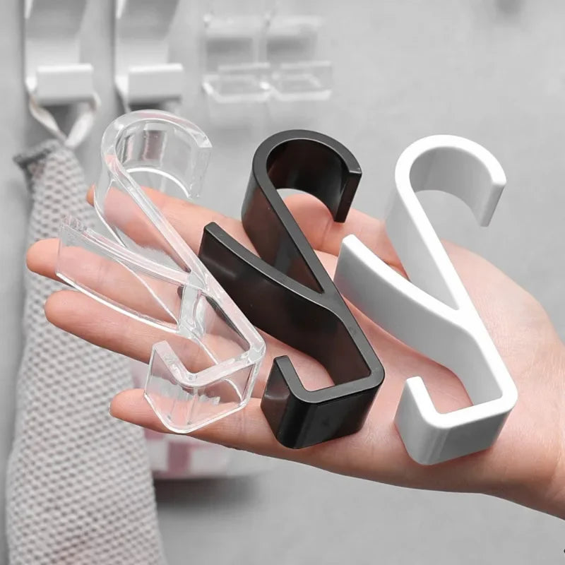 Bathroom Towel Hanger Clips Set - Multi-Color Space-Saving Bathroom Organizer