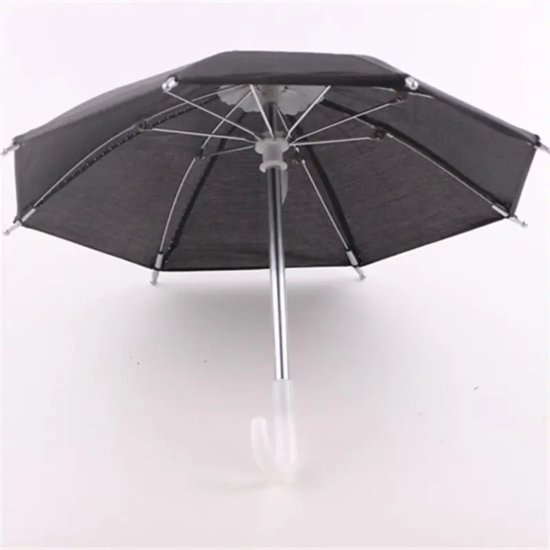 Mini Doll Umbrella with Beads - Realistic Toy Accessory for Dollhouses & Photography