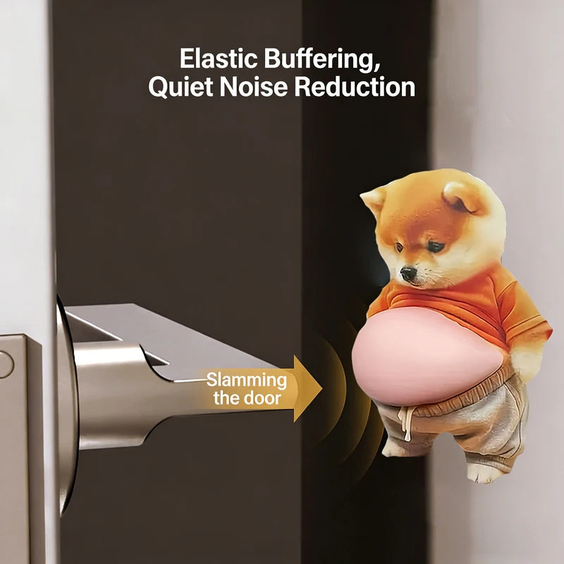 3D Shiba Inu Stickers - Cute Chubby Silicone Self-Adhesive Animal Decals