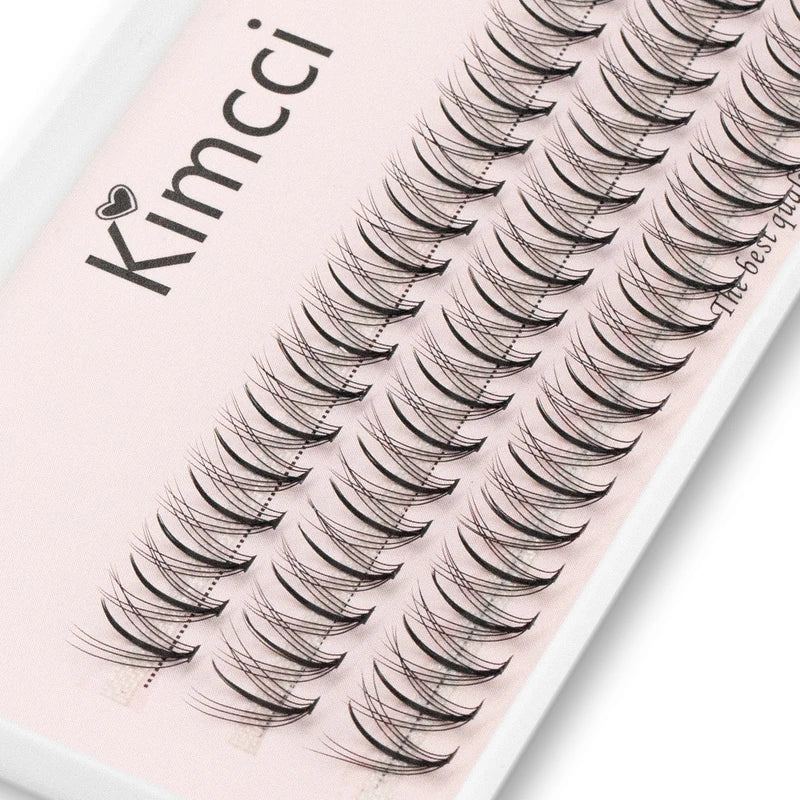 False Eyelash Clusters - Handmade Sandwich Mink Extensions, 60 Clusters