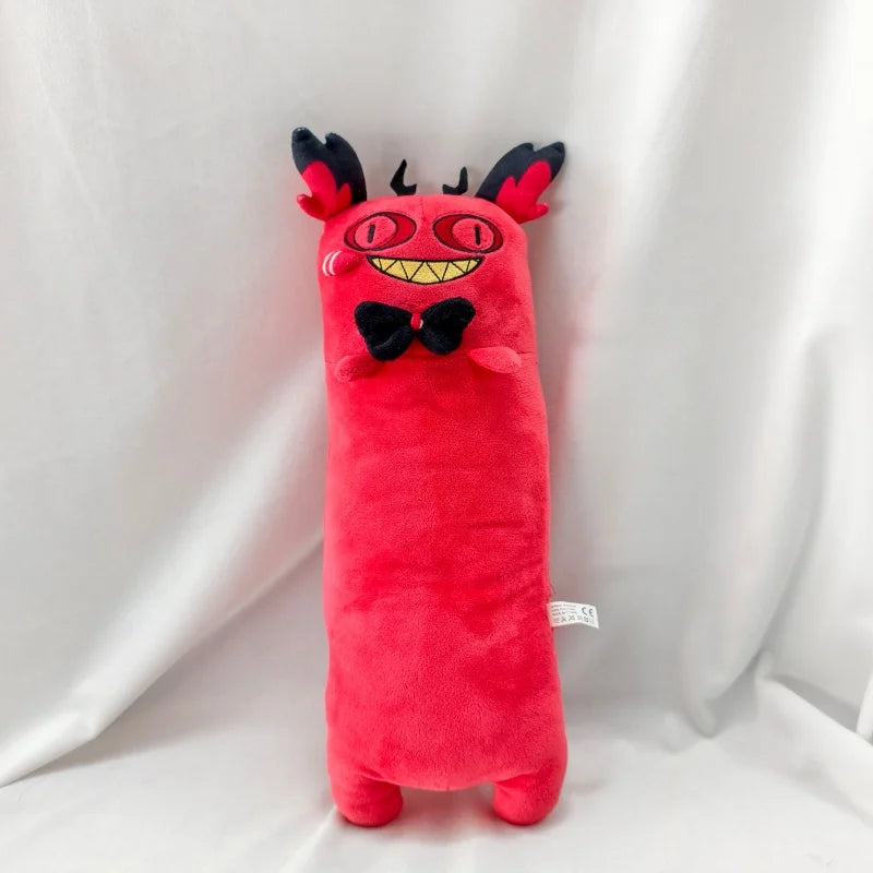 45cm Hazbin Hotel Cat Alastor Plush Doll Cartoon Soft Pillow for Decor & Gifts