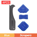 5-in-1 Silicone Caulk Remover and Finishing Tool Set - Grout & Sealant Smoother