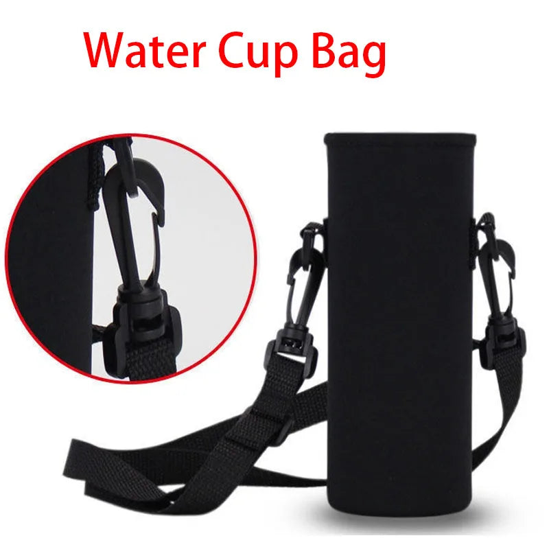 Insulated Neoprene Water Bottle Holder Pouch 750ML-1500ML Travel Thermos Cover