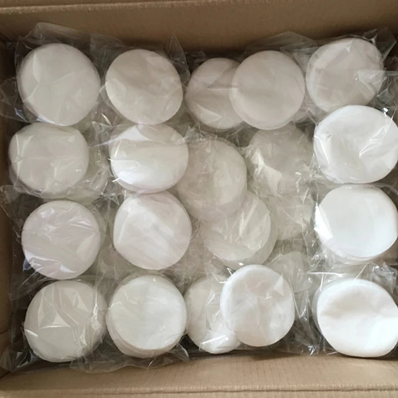 Round Makeup Remover Cotton Pads - 100 Pieces
