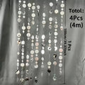 Shimmer Golden Sequin Curtain Backdrop for Weddings Parties Holiday Decor