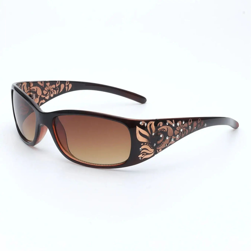 Retro Square Small Frame Sunglasses for Women Summer Vacation Beach Style