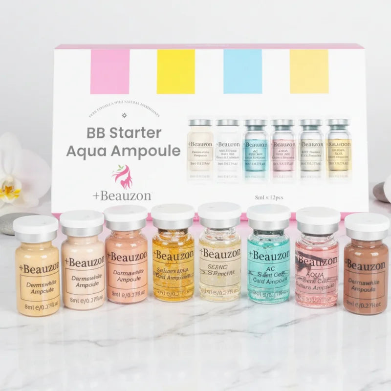 Hyaluronic Acid BB Serum Cream with Peptides and Glow Effect - 8ml