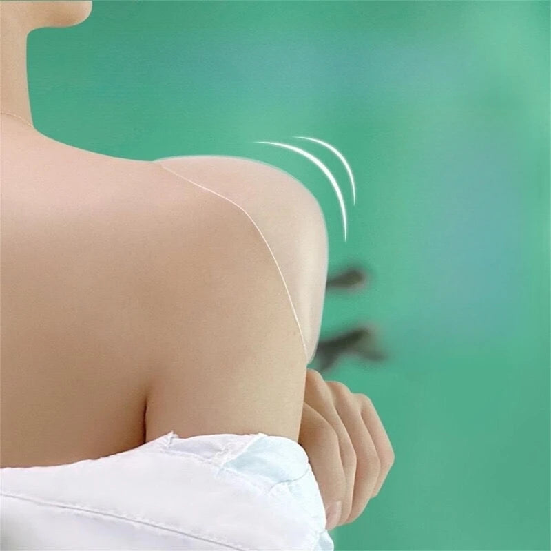 Self-Adhesive Silicone Shoulder Pads - Breathable, Reusable, Soft Cushioning for Clothing DIY