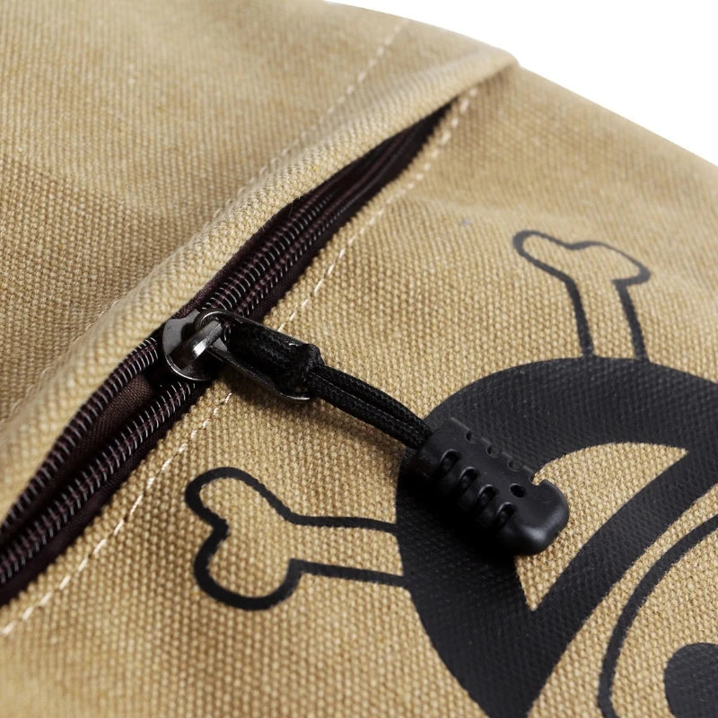 Large Canvas Backpack 14 Inch Laptop Bag for Travel & School - Multiple Colors