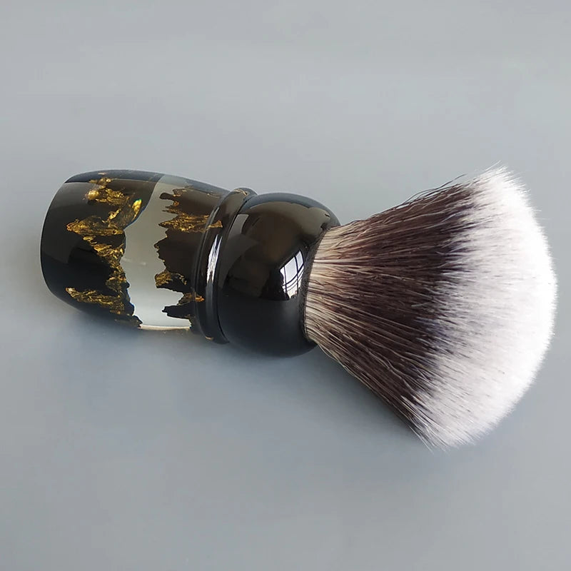 Synthetic Hair Fan Shaving Brush for Men Wet Shaving - G7 Model