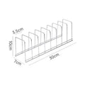 Stainless Steel Dish Rack Kitchen Drainage Organizer 30cm Silver
