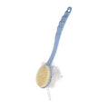 2-in-1 Soft Back & Body Exfoliating Bath Brush with Non-Slip Handle