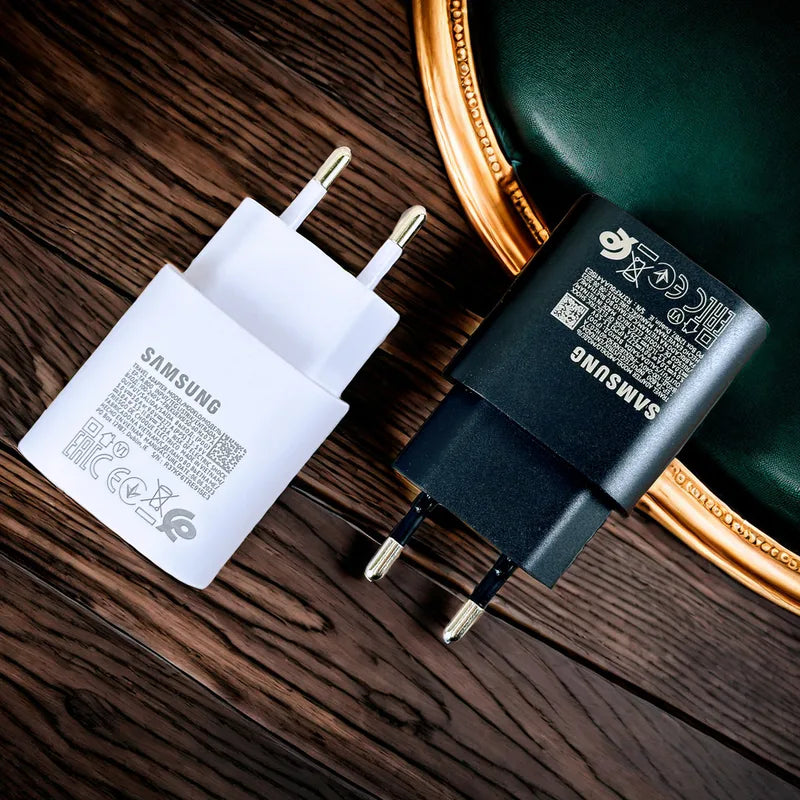 Samsung 25W Type C Fast Charger Adapter for Galaxy Phones and Devices