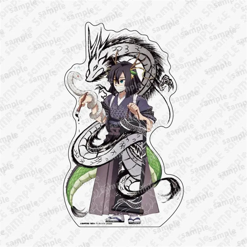 Anime Acrylic Stand Figure Collection - Demon Slayer Kimetsu No Yaiba Desktop Decor