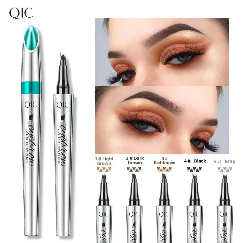 Waterproof Liquid Eyebrow Pen - Long-Lasting Microblading & Tattoo Makeup