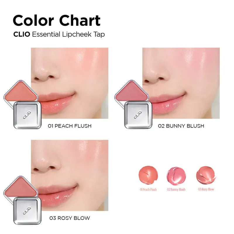 Multicolor Lip and Cheek Hybrid Makeup - Sheer, Non-Greasy, Lightweight