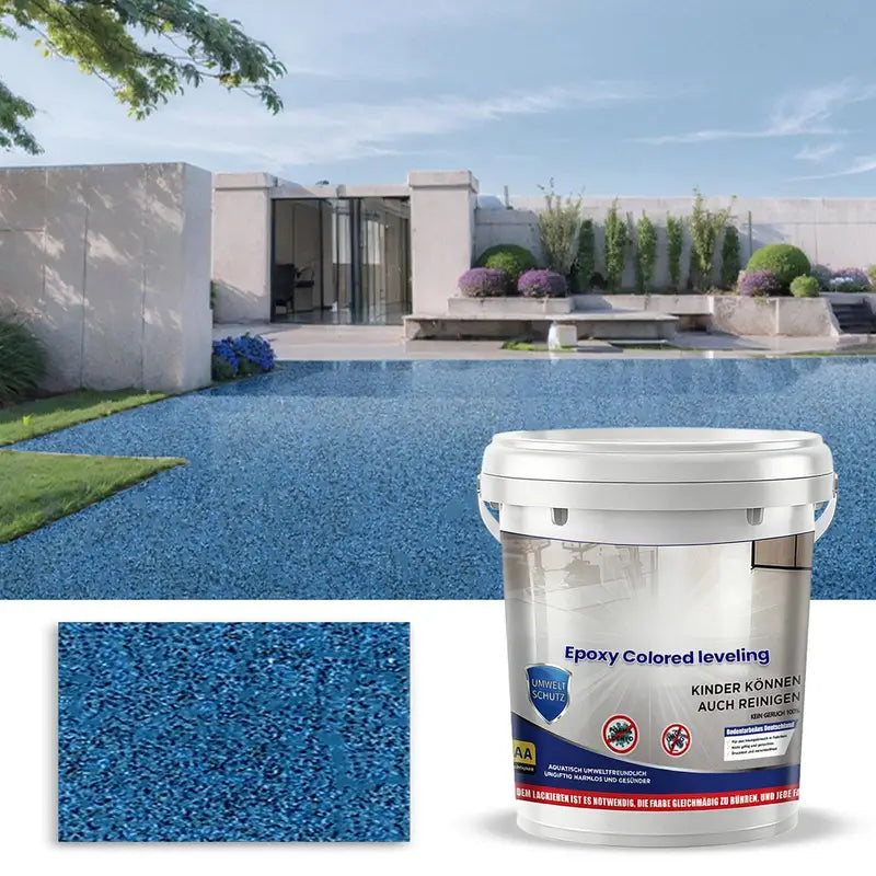 Garage Floor Epoxy Paint Non-Slip High-Gloss Coating Waterproof Floor Finish