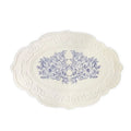 Silicone Carved Floral Placemat - Waterproof Table Mat for Dining & Kitchen